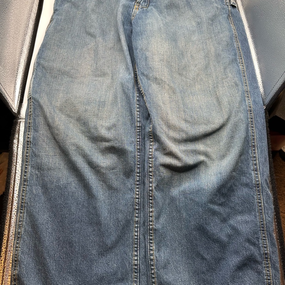 Men’s Vintage Old Navy Fleece Insulated Painters Jeans 36x30